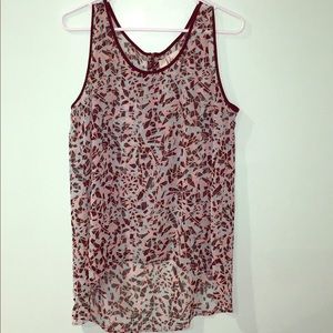 High low tank top